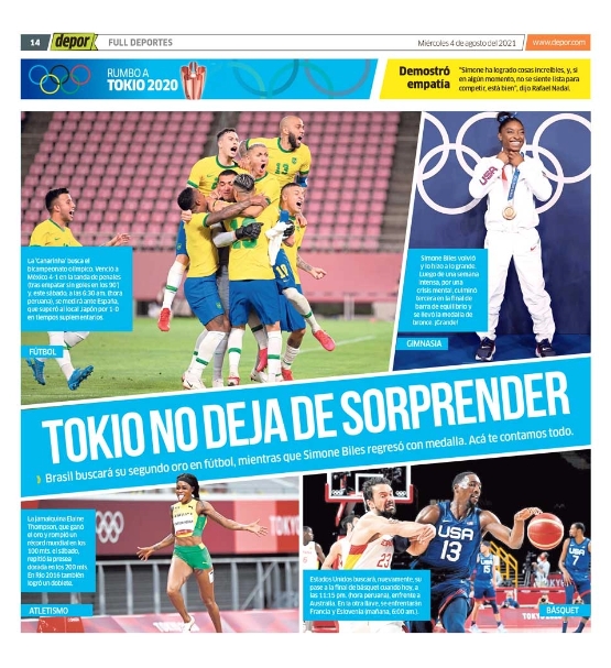 Depor: los mejores 14 eventos deportivos en todos los años de creado el diario 