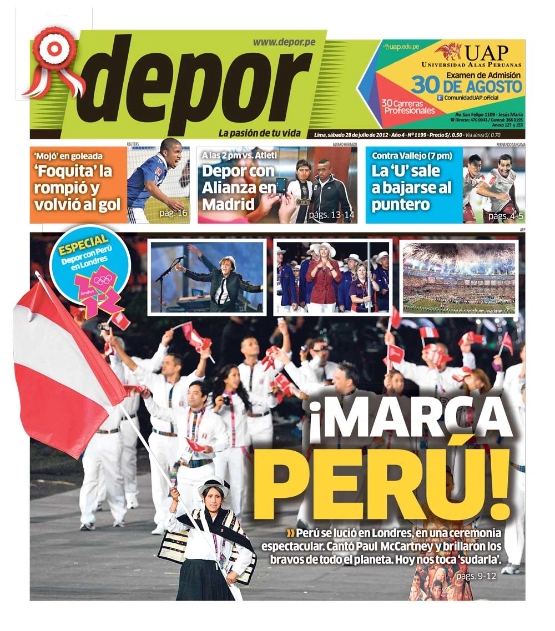 Depor: los mejores 14 eventos deportivos en todos los años de creado el diario 