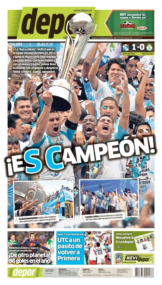 Depor: los mejores 14 eventos deportivos en todos los años de creado el diario 