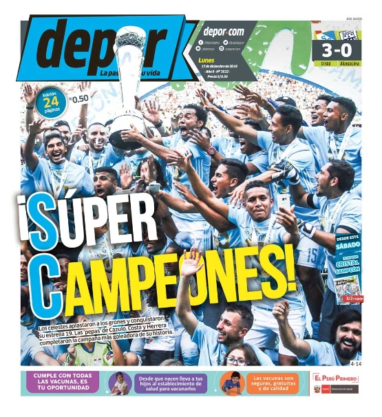 Depor: los mejores 14 eventos deportivos en todos los años de creado el diario 