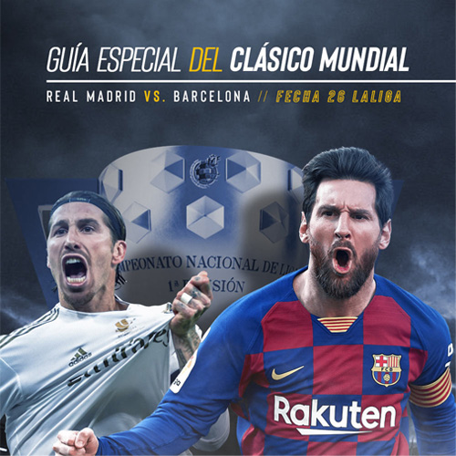 Clásico Real Madrid vs Barcelona